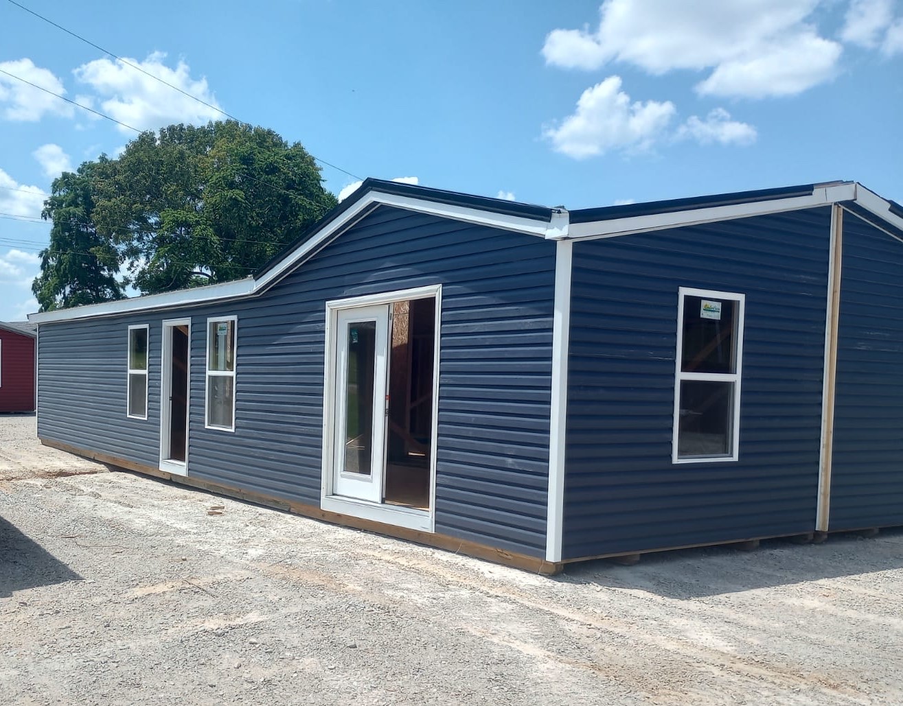 24x50 Double Wide Tiny Home Shell Esh s Utility Buildings