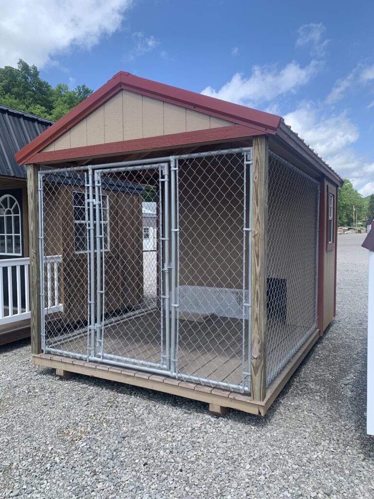 8x12 Dog Kennel - Esh's Utility Buildings