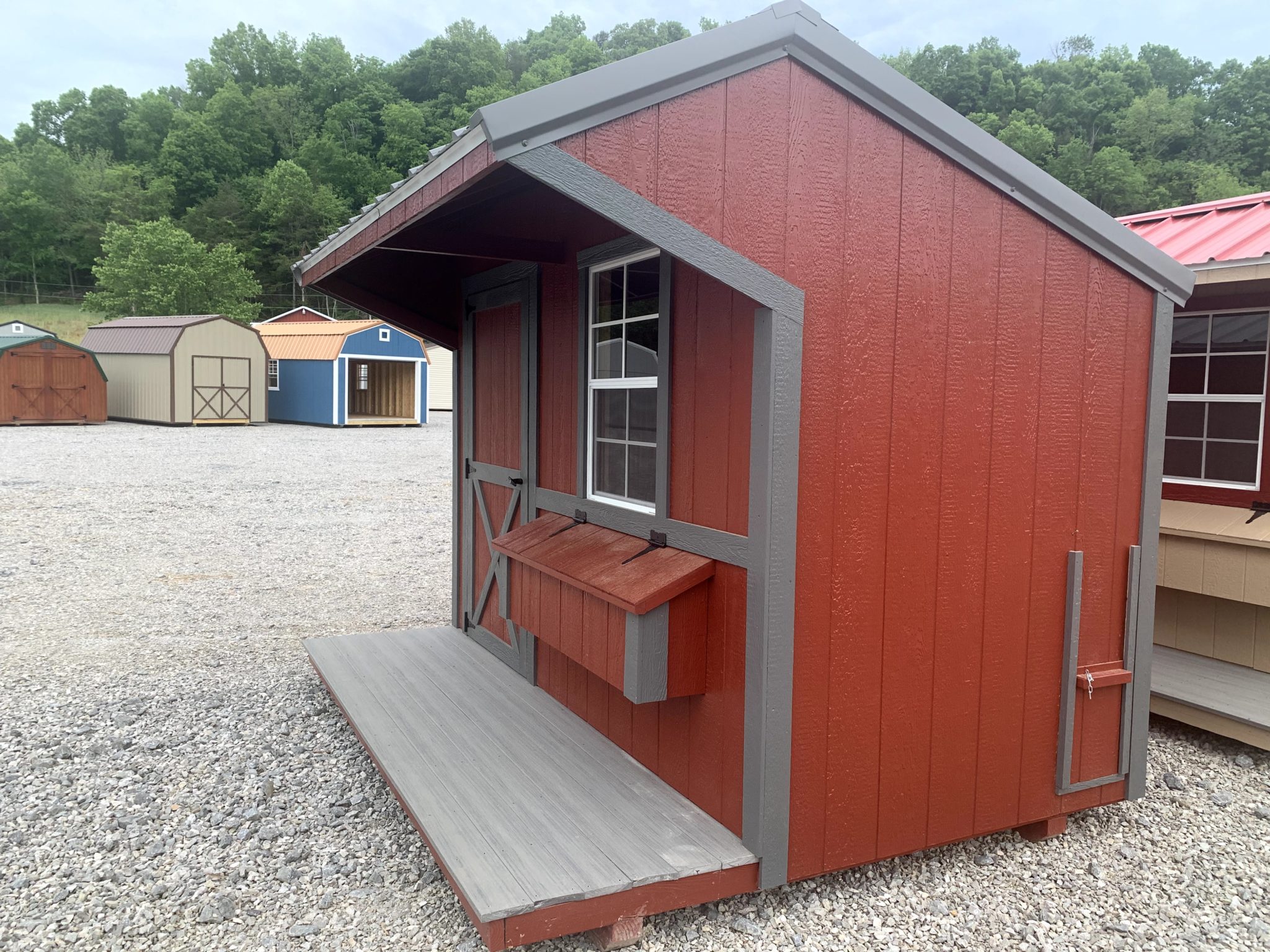  8x10 Animal Shelter Chicken Coop - Esh s Utility Buildings