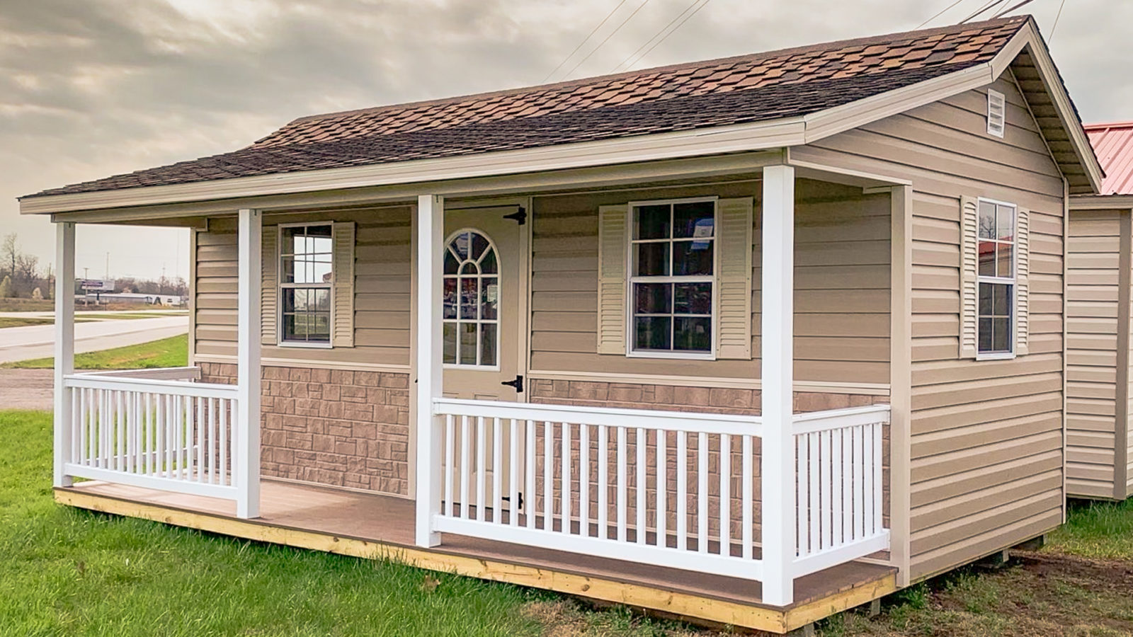 exterior side porch for sheds with porches for sale article