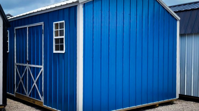 blue shed