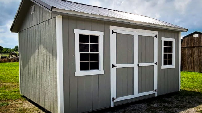 gray shed