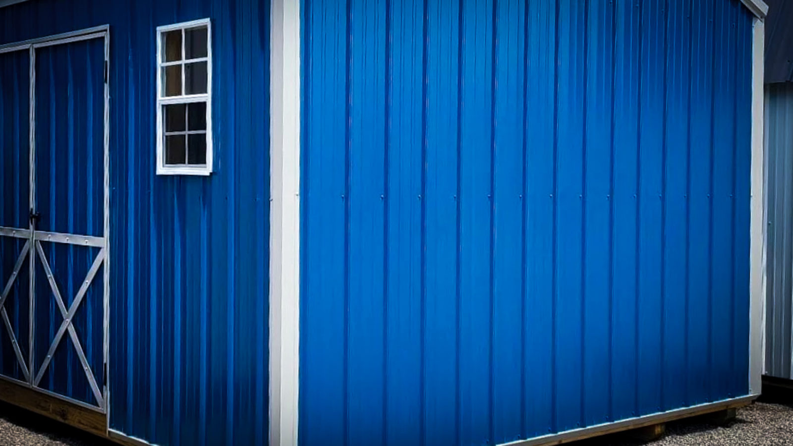 blue shed metal