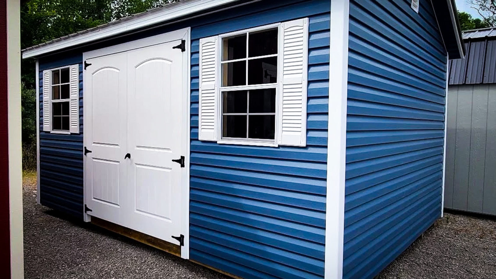blue shed vinyl
