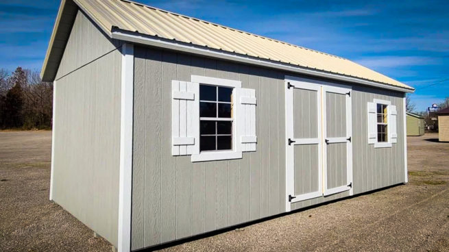 gray shed accent colors