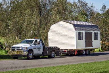 shed delivery by Esh's Utility Buildings