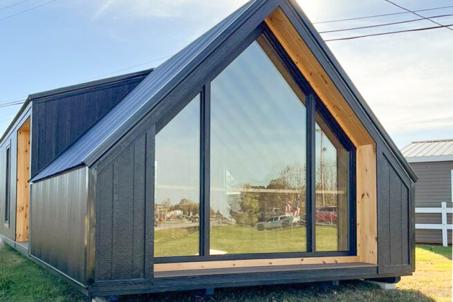 Tiny Home Shell built by Esh's Utility Buildings for sale in KY and TN