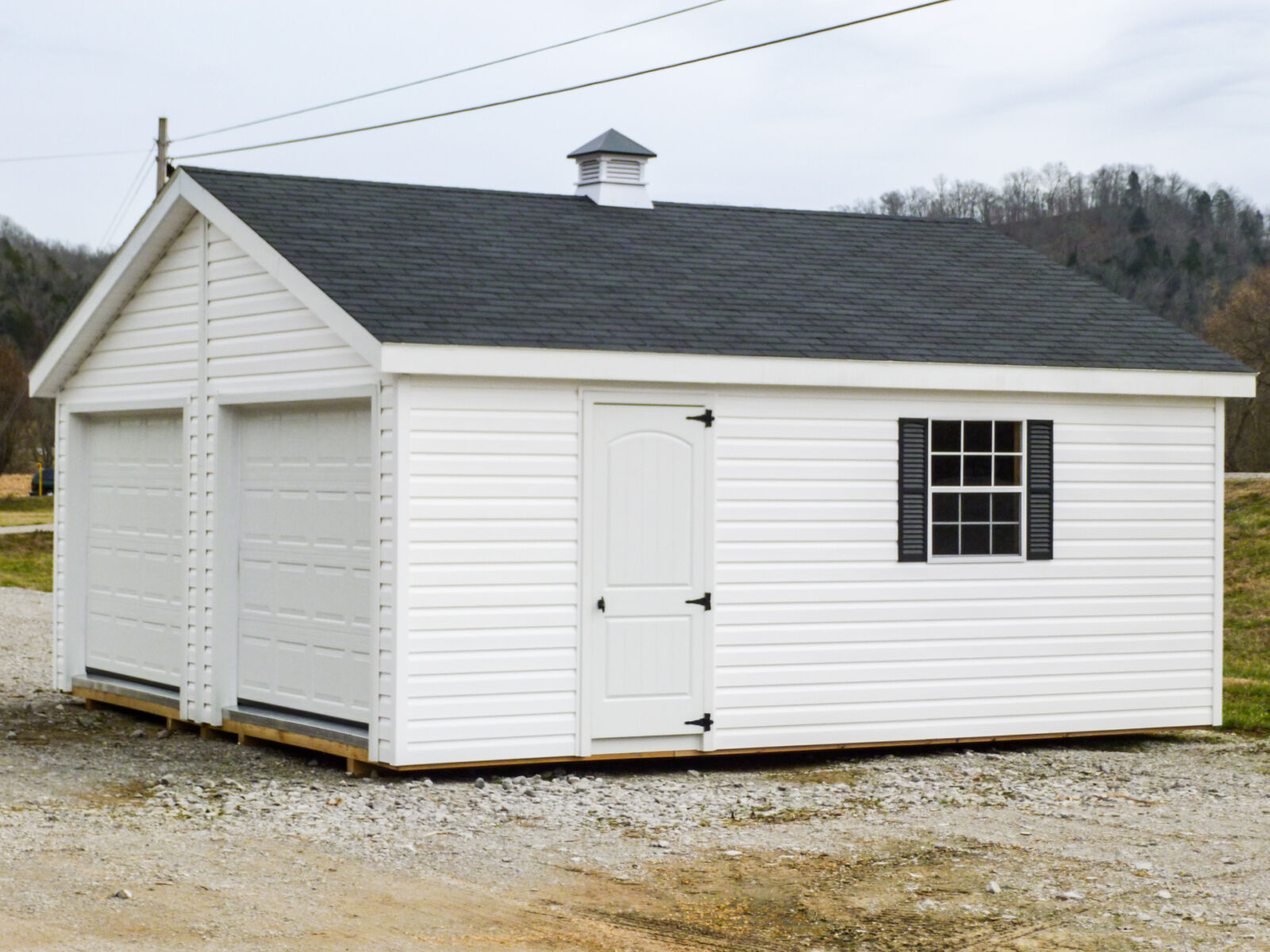 portable double-wide garage available in lafayette, tennessee