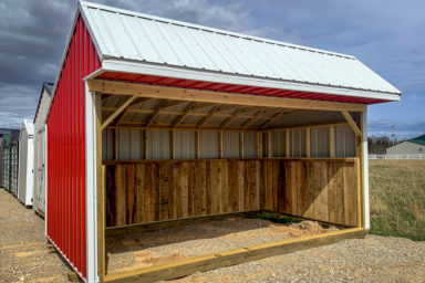 Run-In Sheds - Horse Run-Ins in KY & TN | Esh's Utility Buildings