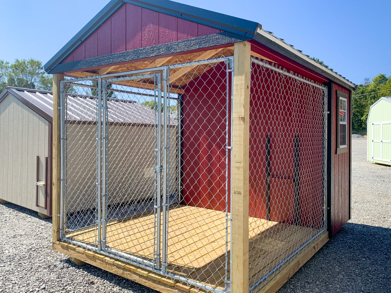 A prefab animal shelter for sale in Tennessee
