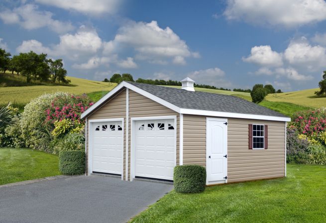 Alquiler de espacio de garaje para reparar automóviles - Prefab Two Car Garages In Tennessee 2 655x9999