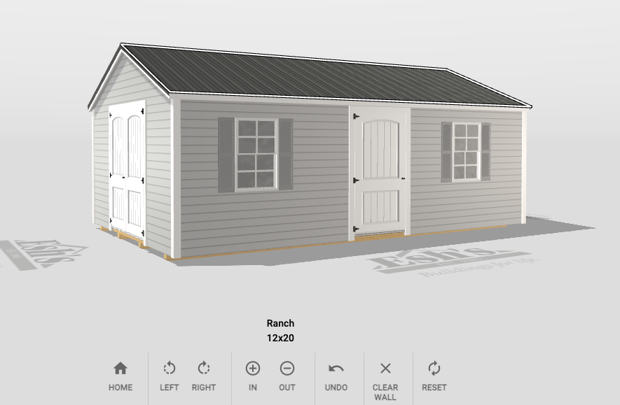 12X20 Sheds Everything You Need To Know Esh S Utility Buildings   12x20 Shed With A 3D Shed Builder 1600x9999 