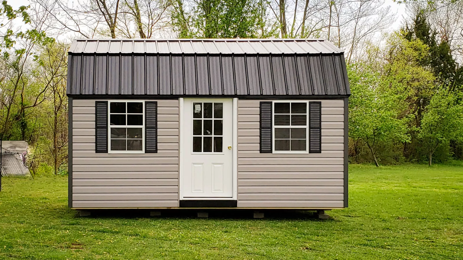 great exterior of outdoor storage shed for sale in KY and TN