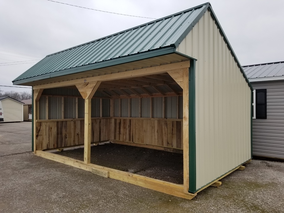 12x20 Horse Barn - Esh's Utility Buildings