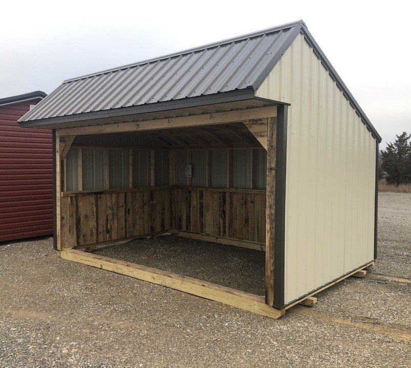 10x16 Horse Barn - Esh's Utility Buildings